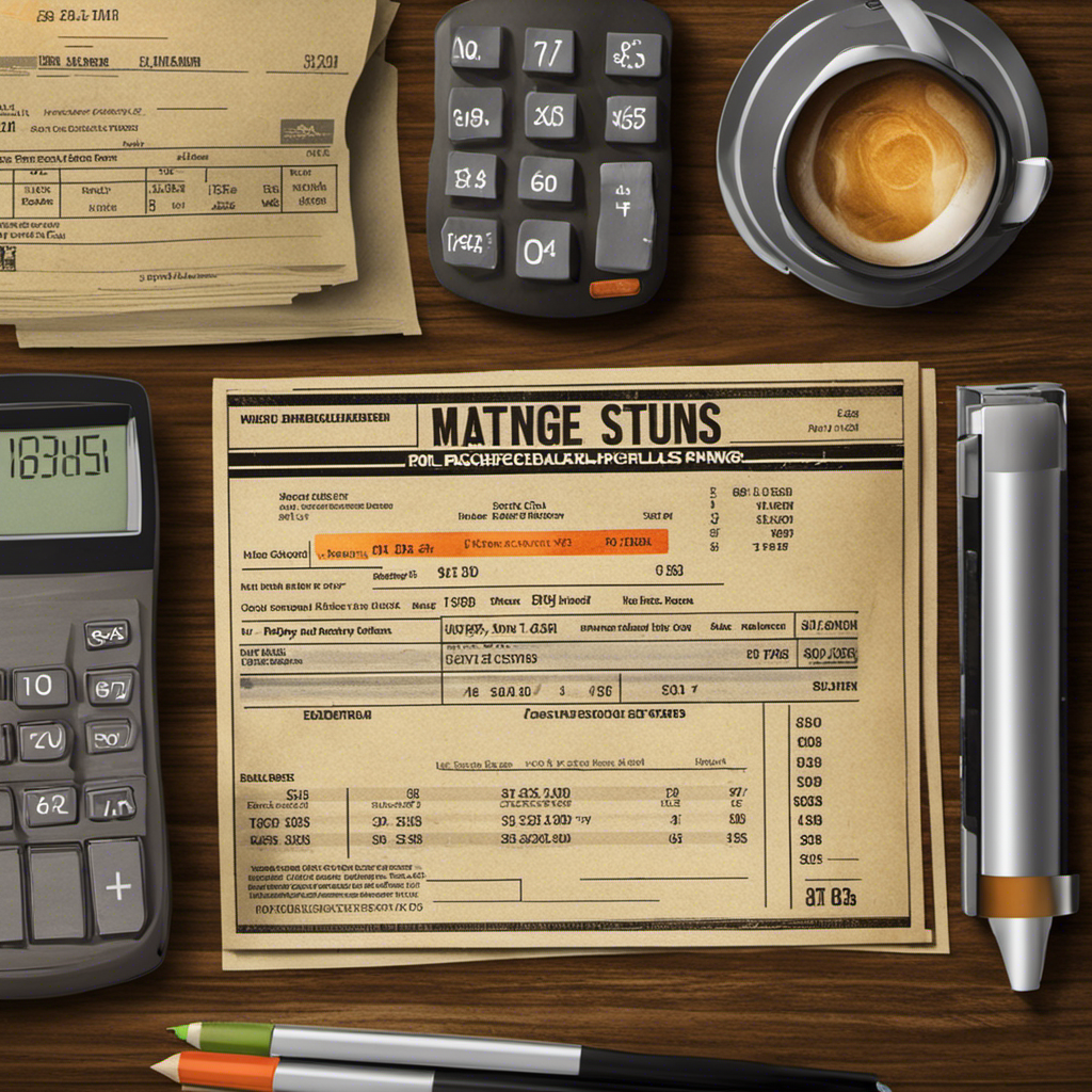 An image showcasing a paycheck stub with labeled sections for hours worked, wage rate, deductions, and total earnings